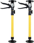 Cabinet Installation Jack 1/2 Pack, Labor Saving Hand Lifting Jack Tool, Third Hand Tool, Lever Arm Lifter For Installing Cabinets, Ratcheting Cargo, Range Hoods, Drywall