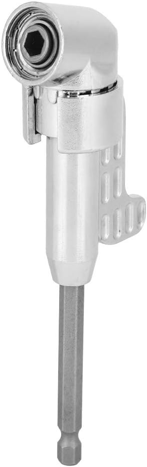 105 Degree Screwdriver, Labor Saving Drill Socket Adapter, Hex Shank Screwdriver Angled Bit Holder Electric Drill Tool