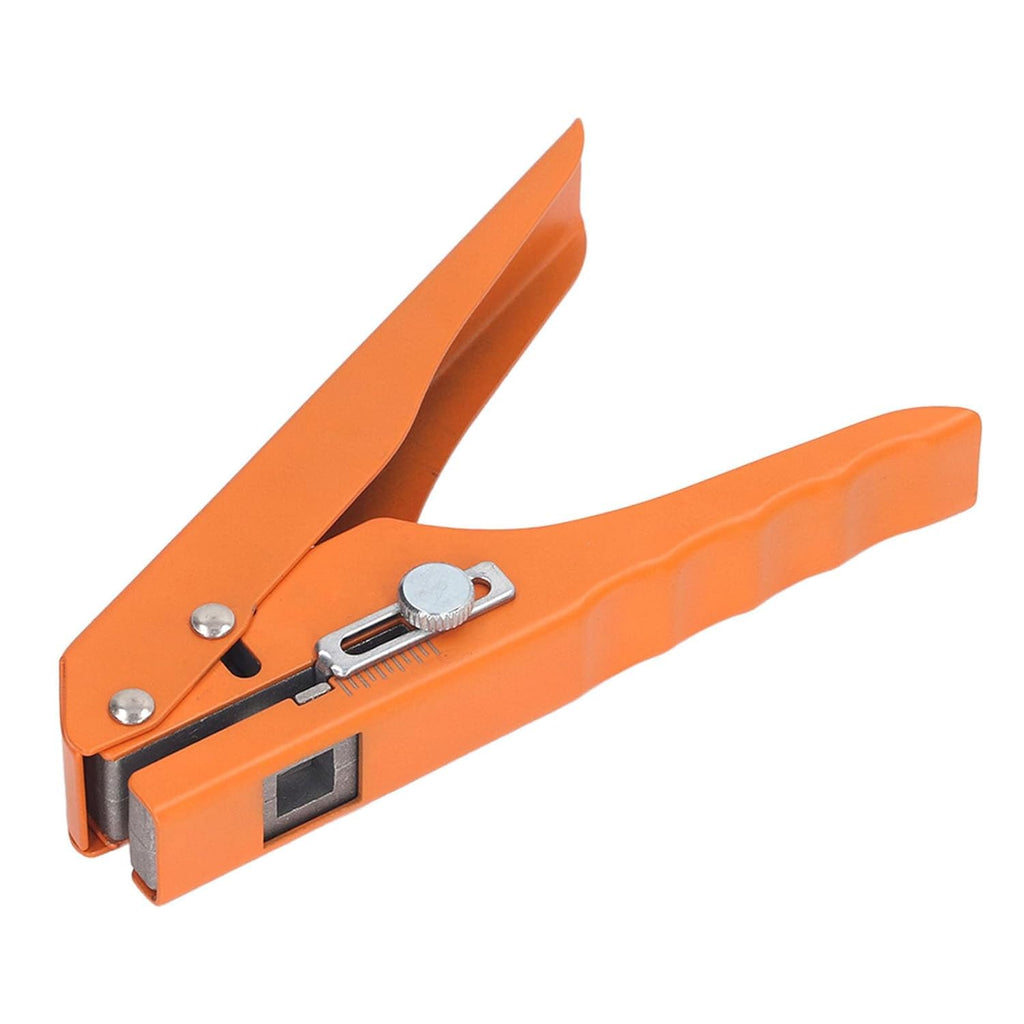 Single Hole Drilling 10mm Hole Drilling Iron Adjustable For Portable Cardboard Paper Scale Portable Hole Punching Machine PVC Crafts Edge Banding Bank Cards Hard Film +countersink drill bit 10mm