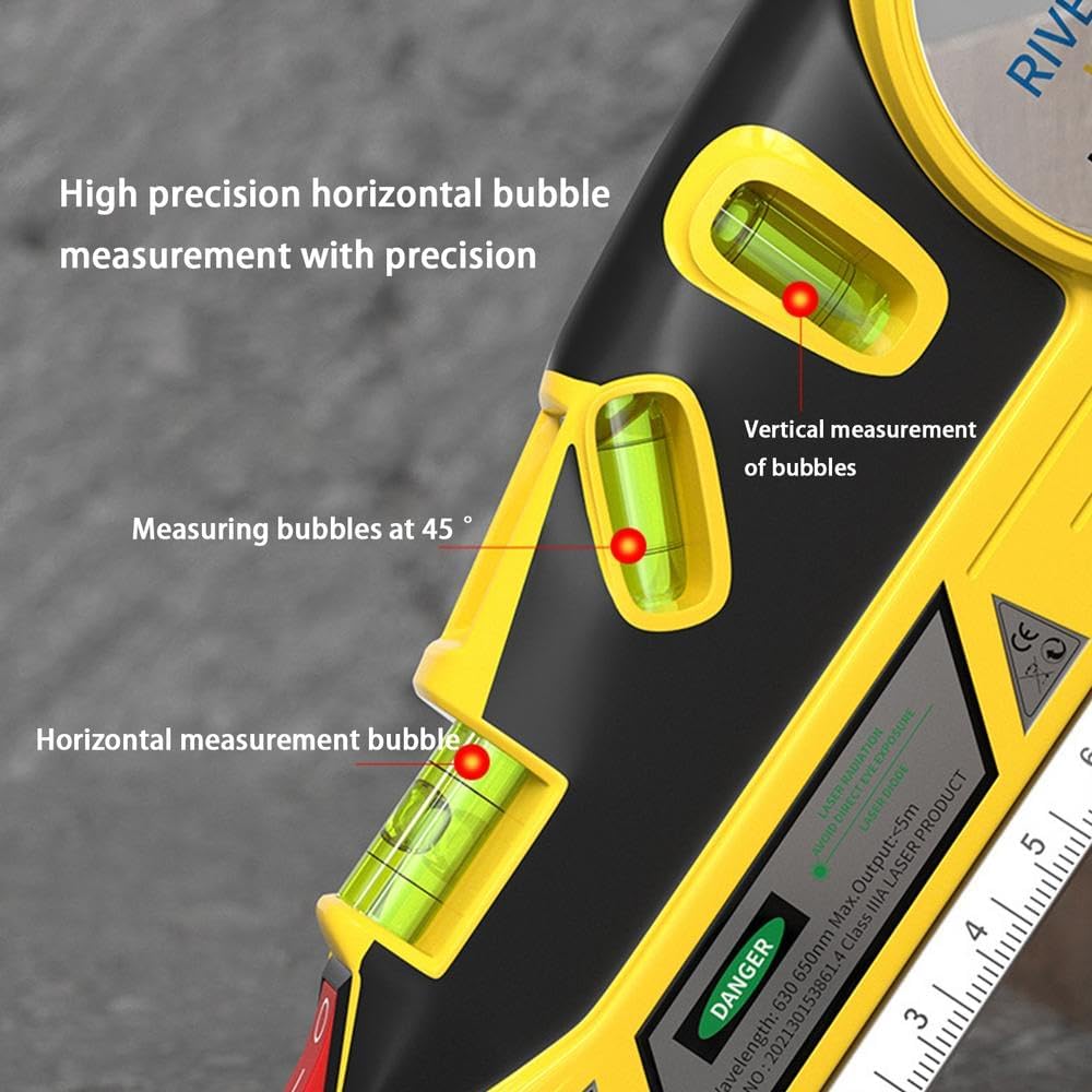 River Global Laser Level, Industrial Beam Measuring Equipment, 16 ft/5 m