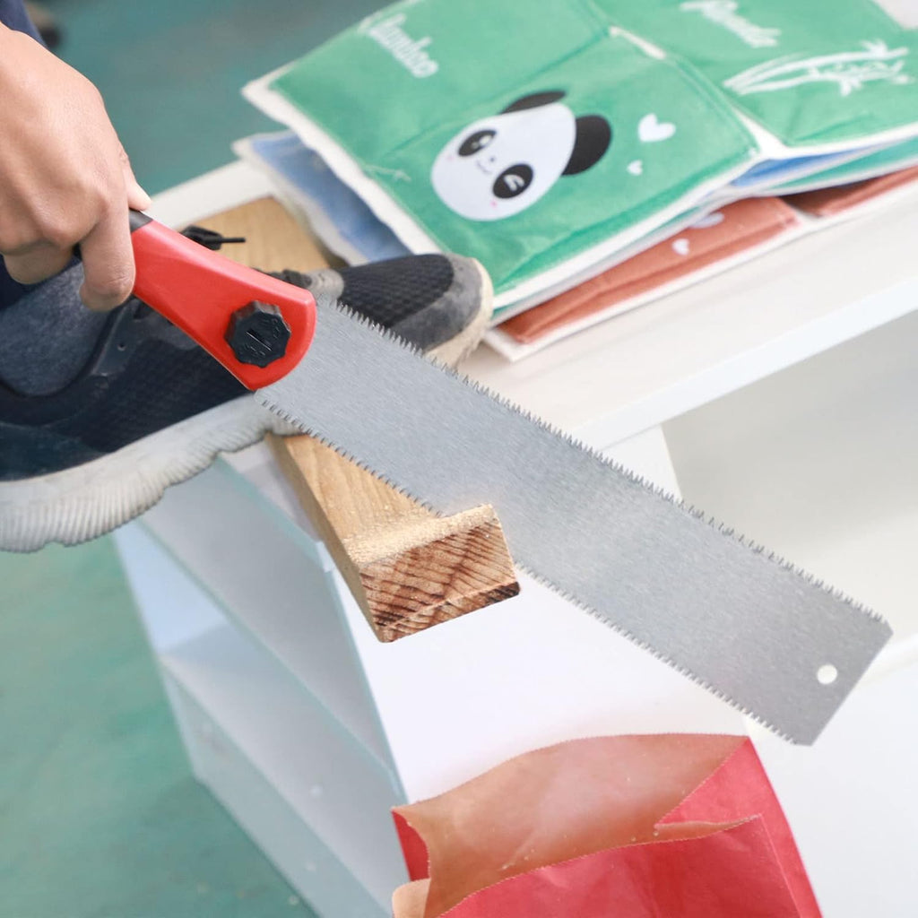 Supernic Double Edge Hand Saw SK5 Japanese Steel Flush Cut Trim Pull Saw For Woodworking