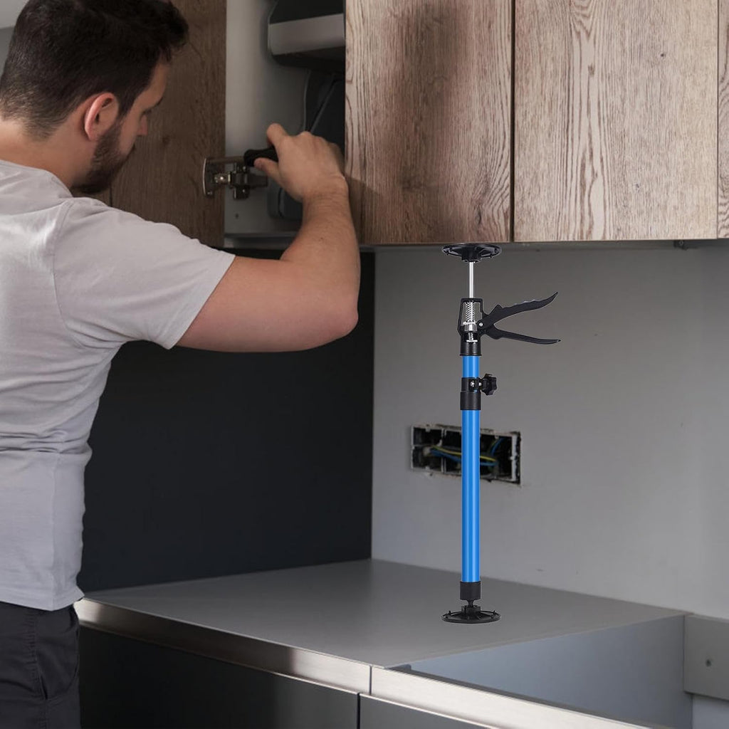 Cabinet Installation Jack 1/2 Pack, Labor Saving Hand Lifting Jack Tool, Third Hand Tool, Lever Arm Lifter For Installing Cabinets, Ratcheting Cargo, Range Hoods, Drywall