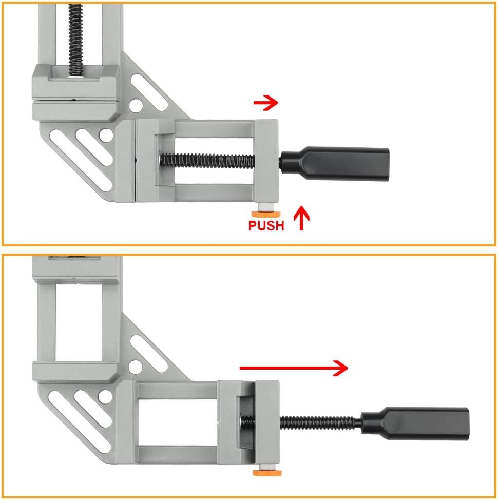 9-Inch Corner Clamp With 2 Handles